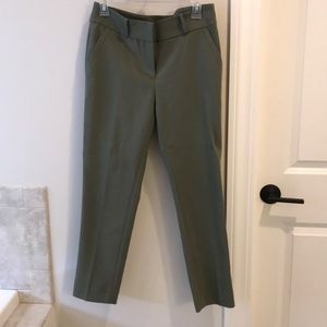 Olive Green Ankle Pants